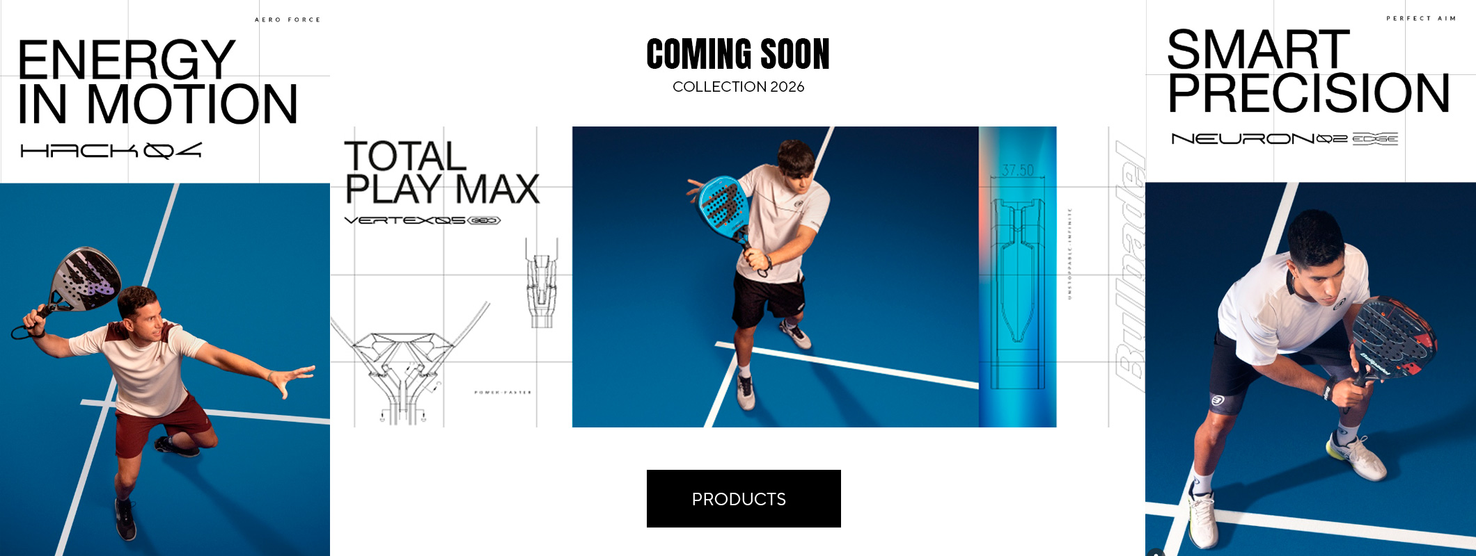 Nueva coleccion palas de padel Bullpadel